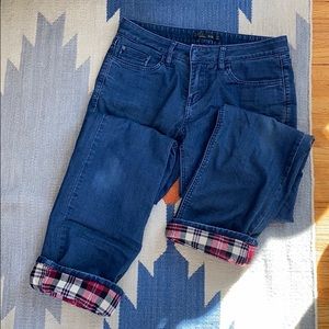 Prana Flannel Lined Jeans
